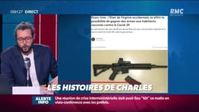 « Les 3 histoires de Charles Magnien » : L'Etat de Virginie Occidentale donne la possibilité de gagner des armes aux personnes vaccinées contre le Covid-19 et les Français tiennent à leurs goûters - 03/06
