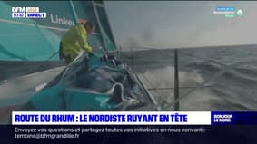 Route du Rhum: le navigateur de Dunkerque en tête de sa catégorie