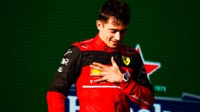 Charles Leclerc le 10 avril 2022