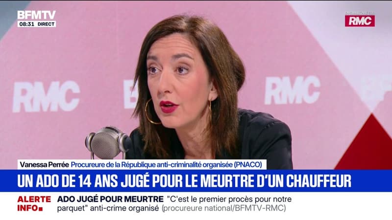 Chauffeur VTC tué à Marseille: pour Vanessa Perrée (PNACO), il est très important "de prendre en compte à la fois les actes qui sont commis mais aussi la personnalité du mineur"