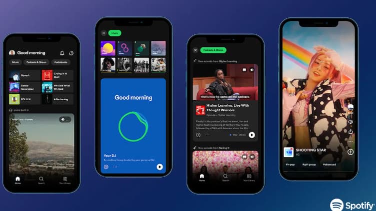 Voici la nouvelle interface de Spotify Voici la nouvelle interface de Spotify