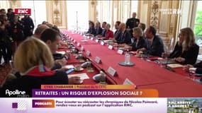 Un risque d'"explosion sociale" si les syndicats ne sont pas écoutés par Elisabeth Borne