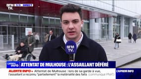 Attentat de Mulhouse: l'assaillant déféré en vue de sa mixe en examen