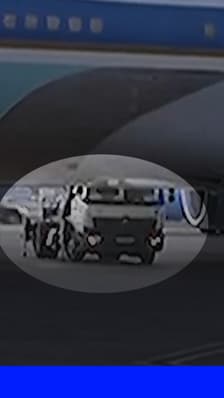 Donald Trump a secrètement changé d'avion après le sommet de l'Otan en raison de menaces iraniennes