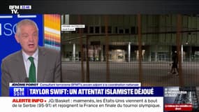 Jérôme Poirot (ancien adjoint à la coordination nationale), sur l'annulation des concerts de Taylor Swift à Vienne: "C'est un coût très dure pour l'Autriche, pour l'artiste et ses fans mais aussi pour le monde de la liberté"