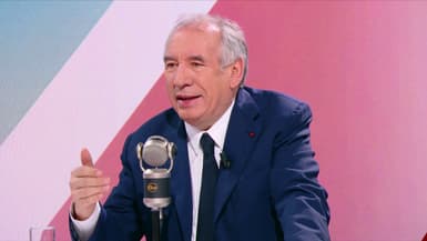 François Bayrou, lors du Face à Face d'Apolline de Malherbe sur BFM/RMC, le 3 septembre 2025.