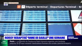 L'aéroport Roissy-Charles de Gaulle rebaptisé "Anne De Gaulle" à l'occasion de la journée internationale du handicap