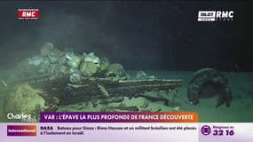 La plus profonde épave française découverte dans le Var