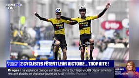 Le choix de Marie : Deux cyclistes fêtent leur victoire... trop vite ! - 19/06