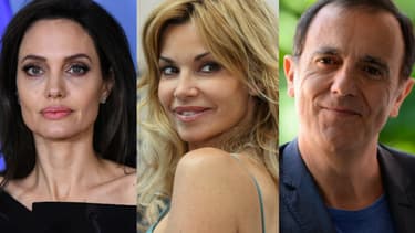 Angelina Jolie, Ingrid Chauvin et Thierry Beccaro