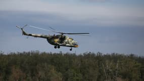 Hélicoptère en Ukraine. (Photo d'illustration)