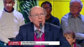 Tags antisémites : un individu interpellé à Versailles - "Il faut qu'il soit sanctionné ! Et si jamais, il était fonctionnaire, il faut qu'il soit lourdé !" Jacques @Maillot_GG #GGRMC 