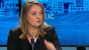 Françoise Degois sur le plateau des Grandes Gueules de RMC, le 2 novembre 2016.