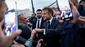 Emmanuel Macron au Havre, le 12 septembre 2024