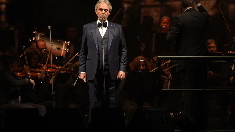 Andrea Bocelli en décembre 2017 