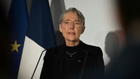 Elisabeth Borne à Paris, le 20 février 2023