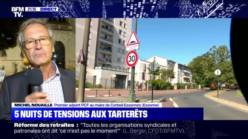 Michel Nouaille, premier adjoint au maire de Corbeil-Essonnes: "Il y a des tensions condamnables, nous essayons de les comprendre pour trouver des solutions"