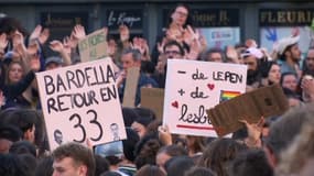 Une manifestation anti-extrême droite a rassemblé 4.500 personnes à Lyon mercredi 12 juin.