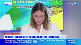 L'histoire du jour avec @valentinebrvt : Zevent, un maillot de Melvin Bard attire les dons