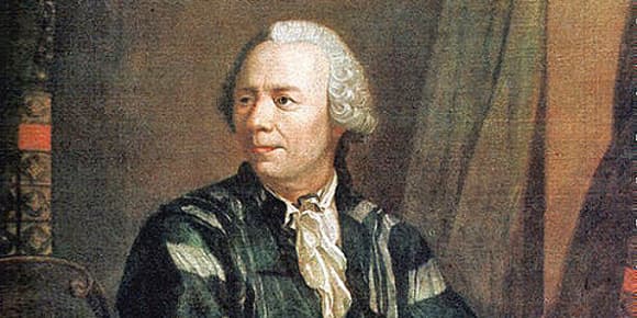 Leonhard Euler peint par Jakob Emanuel Handmann