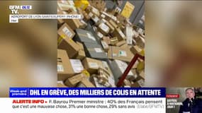 80% des salariés de DHL France en grève: à quelques jours de Noël, des milliers de colis en attente
