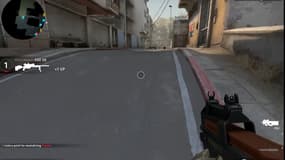 Un extrait du jeu Counter Strike, manipulé par un patient Neuralink