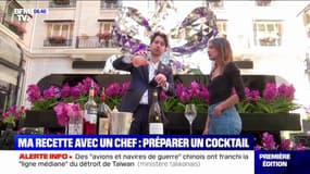 Ma recette avec un chef: préparer un cocktail avec Aurélie Casse