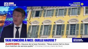 Augmentation de la taxe foncière à Nice: Christian Estrosi fait "le choix d'un maintien de service public" et assure n'avoir "aucune difficulté" financière justifiant la hausse