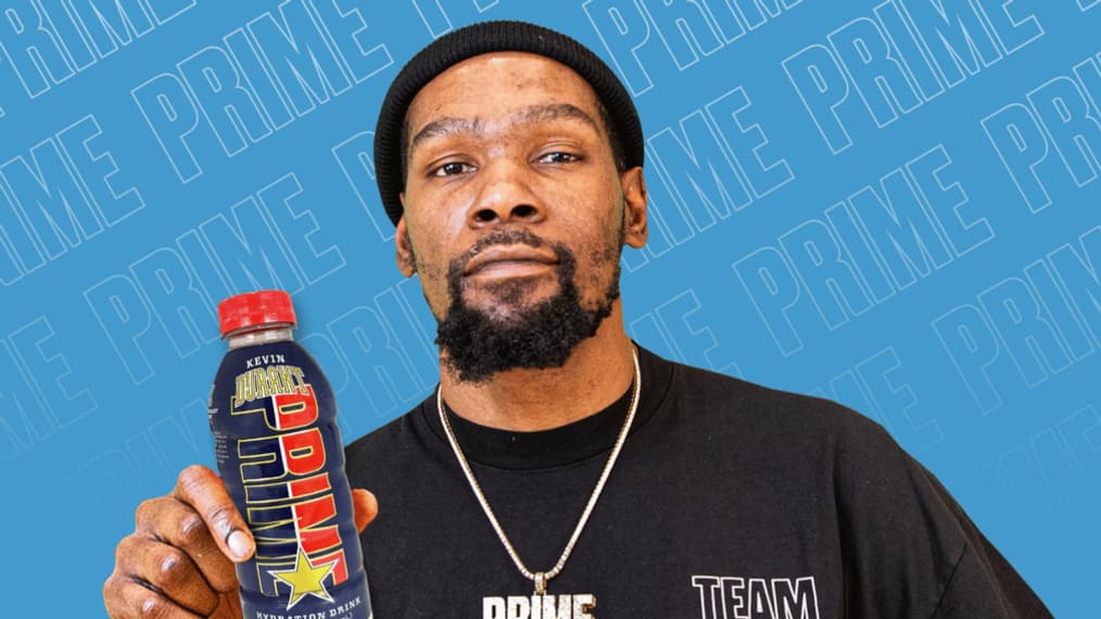 La publicité avec Kevin Durant pour Prime Hydration. 