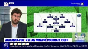 Ligue des Champions: la composition probable du PSG face à l'Atalanta, Kylian Mbappé remplaçant 