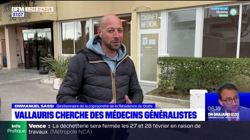 La commune de Vallauris cherche des médecins généralistes