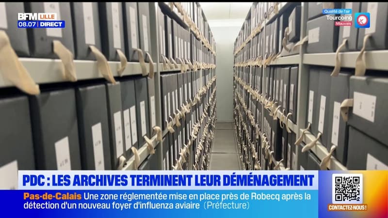 Les archives du Département du Pas-de-Calais déménagent
