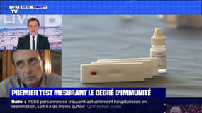 Premier test mesurant le degré d'immunité - 28/04