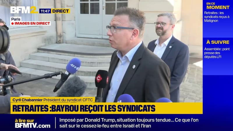 Conclave sur les retraites : 