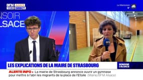 Migrants de la place de l'Étoile: pour la maire (EELV) de Strasbourg, "la Ville essaie d'agir à hauteur de ses moyens"