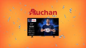 Ce téléviseur TLC Qled est à prix fou, il n'y a que Auchan pour faire ça ! 