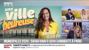  Sarah Knafo annonce sa candidature à la mairie de Paris