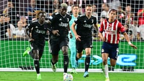 Paul Pogba lors du match entre la Juve et les Chivas le 23 juillet 2022