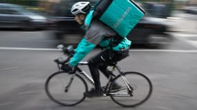 Les coursiers bordelais de Deliveroo débrayent ces jours-ci. 