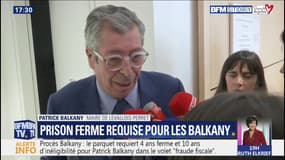 Patrick Balkany: "Le procureur veut prendre la maison de nos enfants"