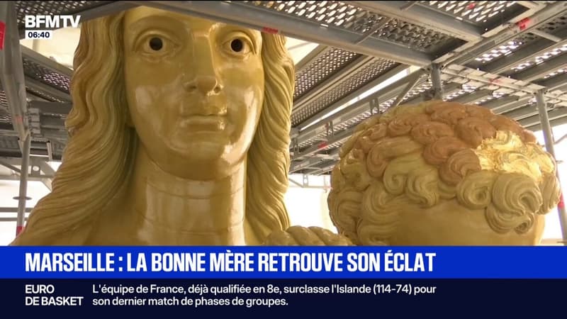 Les travaux de dorure de la 