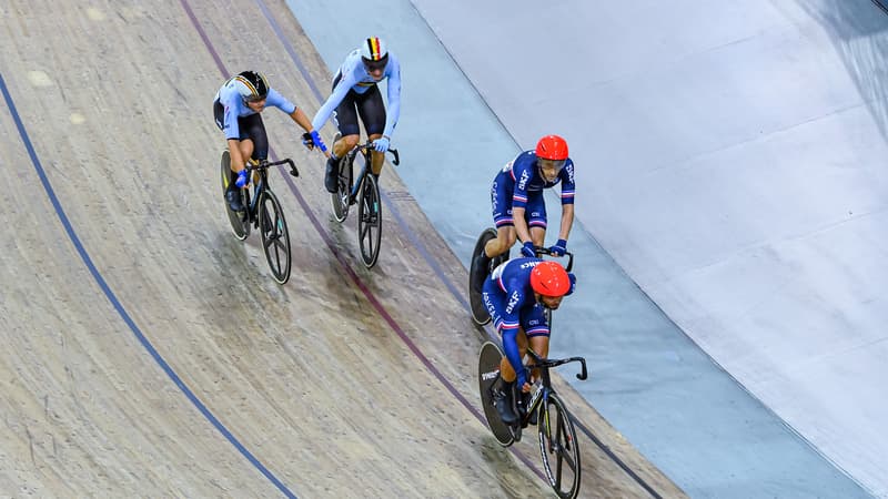 Benjamin Thomas et Thoams Boudat formeront la paire française du Madison pour les JO de Paris.