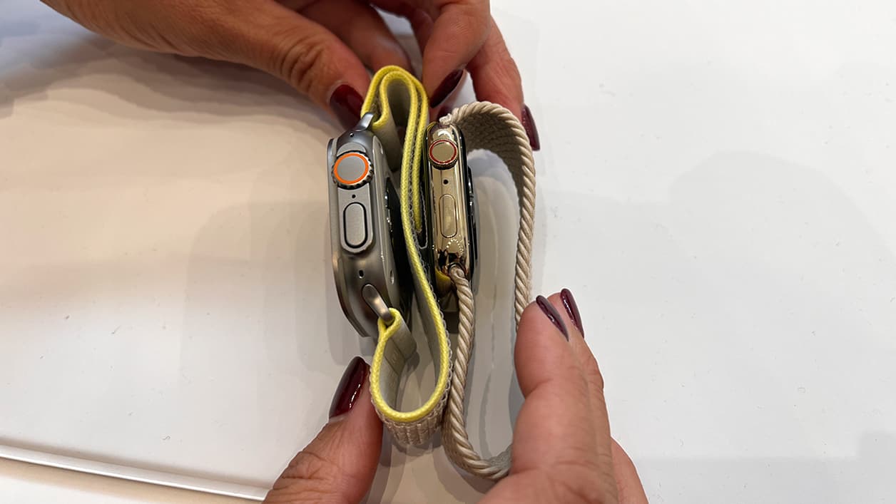 L'Apple Watch Ultra et l'Apple Watch Series 8