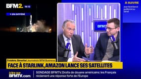 Espace: face à Starlink, Amazon lance ses satellites