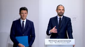 Edouard Philippe et Benjamin Grivaux