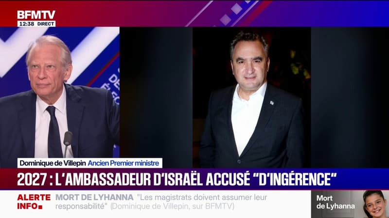 Dominique de Villepin: "oui, c'est de l'ingérence", déclare 