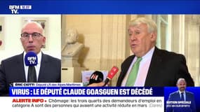 Mort de Claude Goasguen: Eric Ciotti salue "un homme de conviction"