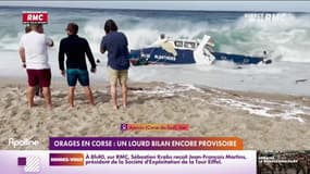 Orages en Corse : un lourd bilan encore provisoire