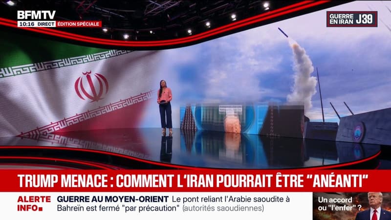 Guerre au Moyen-Orient: les ponts et les centrales électriques iraniens dans le viseur de Donald Trump