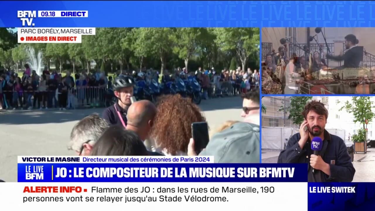 Victor Le Masne (directeur musical des cérémonies de Paris 2024) sur l